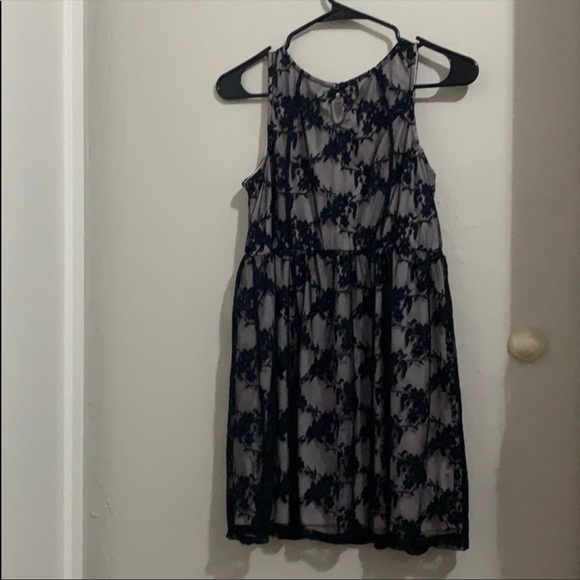 Black laced dress. - Picture 2 of 2